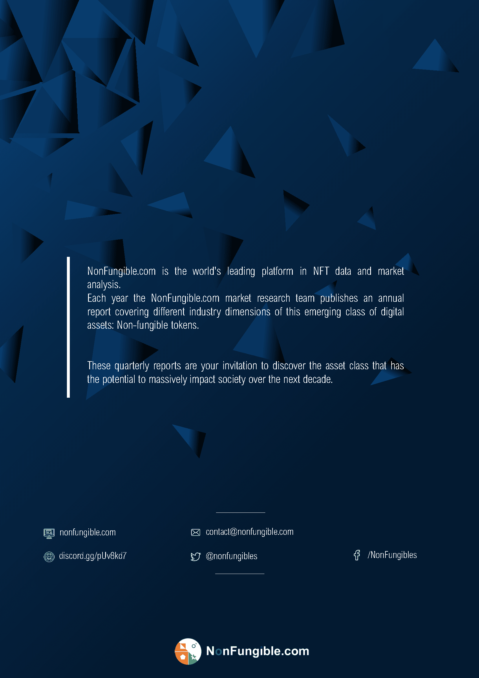 Quarterly NFT Market Report