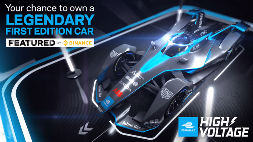 Introducing the first-ever NFT auction for Formula E: High Voltage