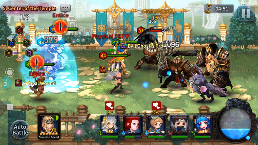 playdapp along with the god gameplay