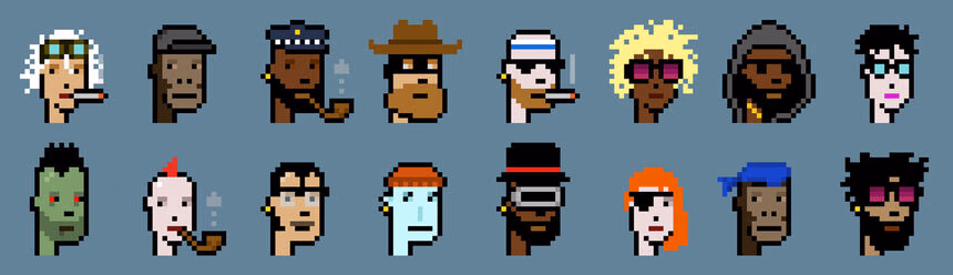 NFT history ETH cryptopunks