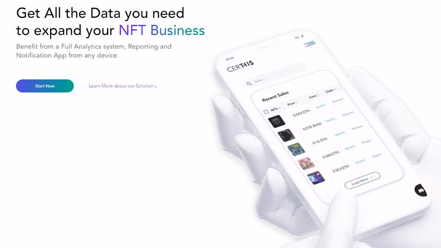 Certhis, the all-in-one solution to create your first NFT